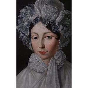 Portrait Of A Young Girl, Early 19th Century