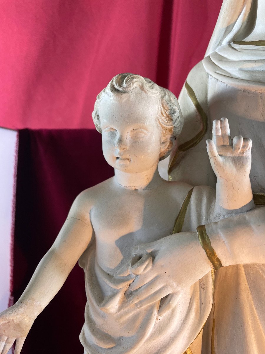 Our Lady Of Victories Plaster Statue-photo-2