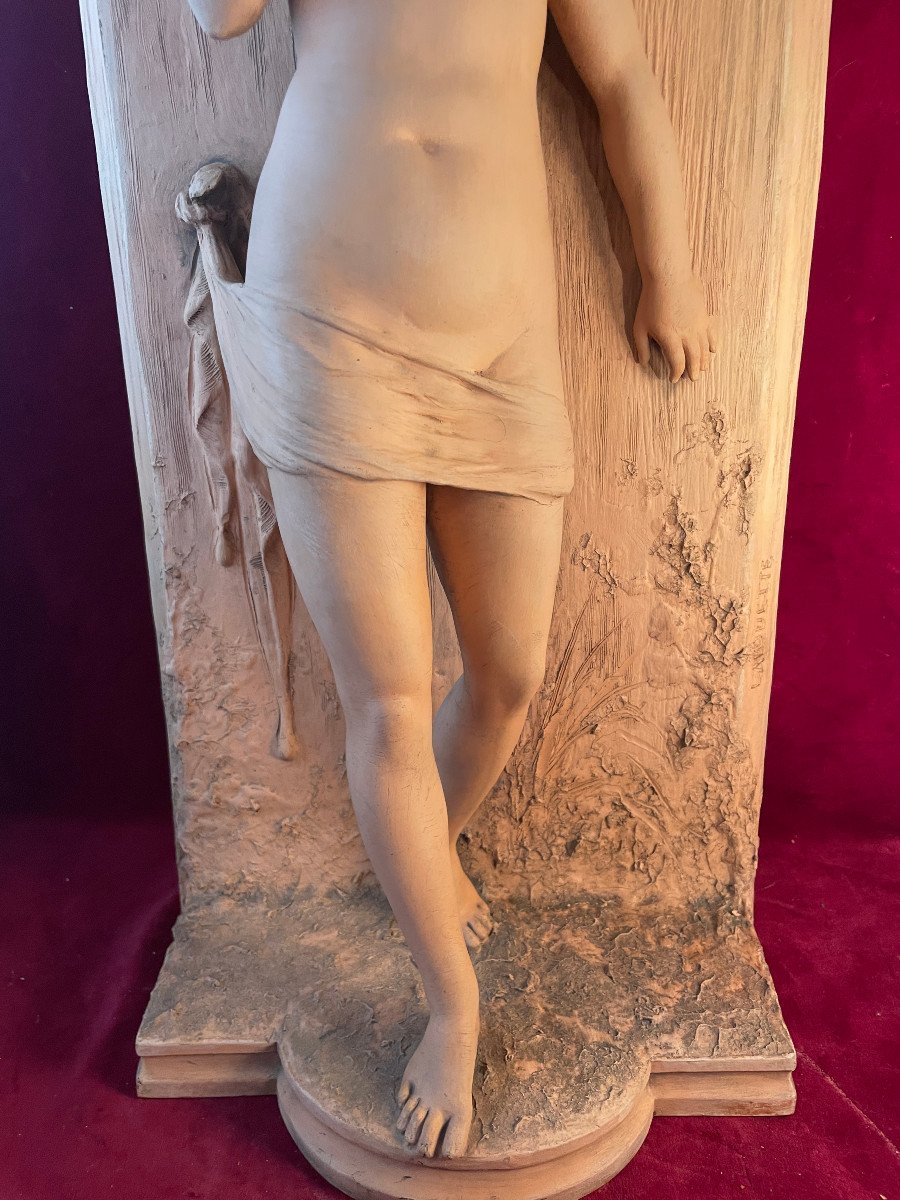 Terracotta Angel Cloue Lalouette-photo-3