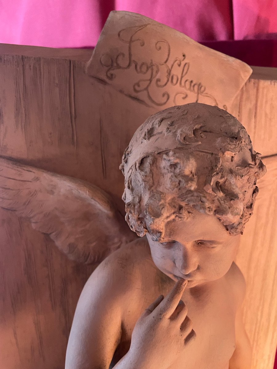 Terracotta Angel Cloue Lalouette-photo-4