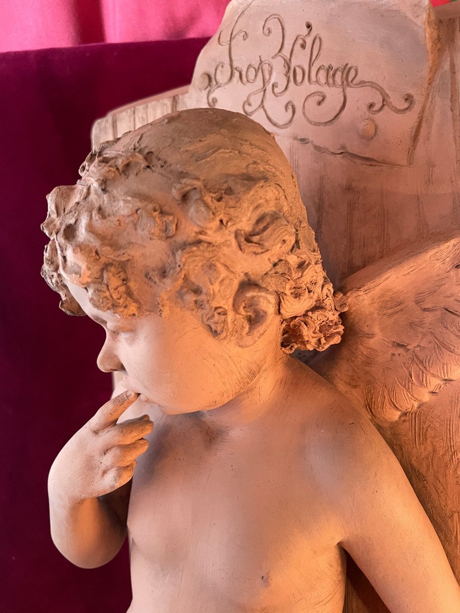 Terracotta Angel Cloue Lalouette-photo-4
