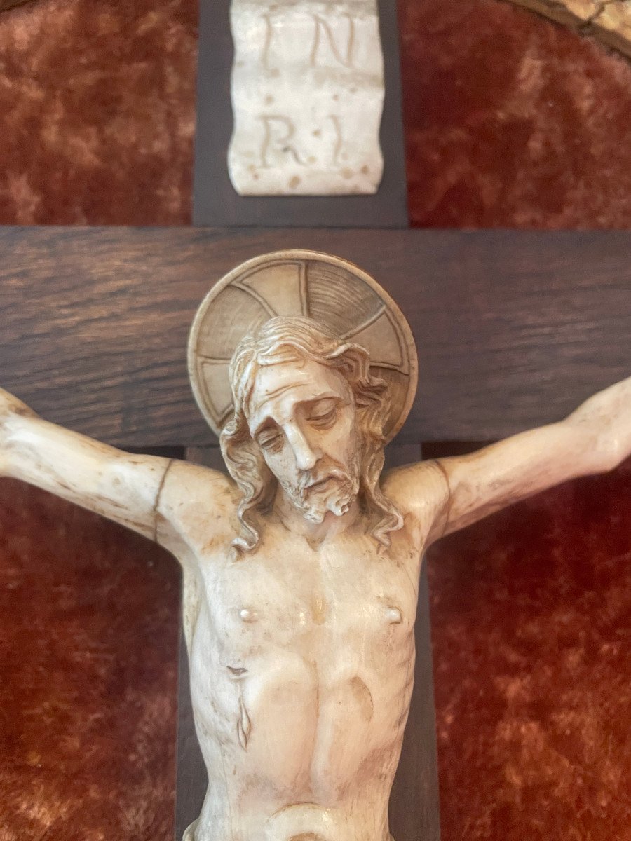 Christ Dans Son Cadre Epoque Louisxiii-photo-3