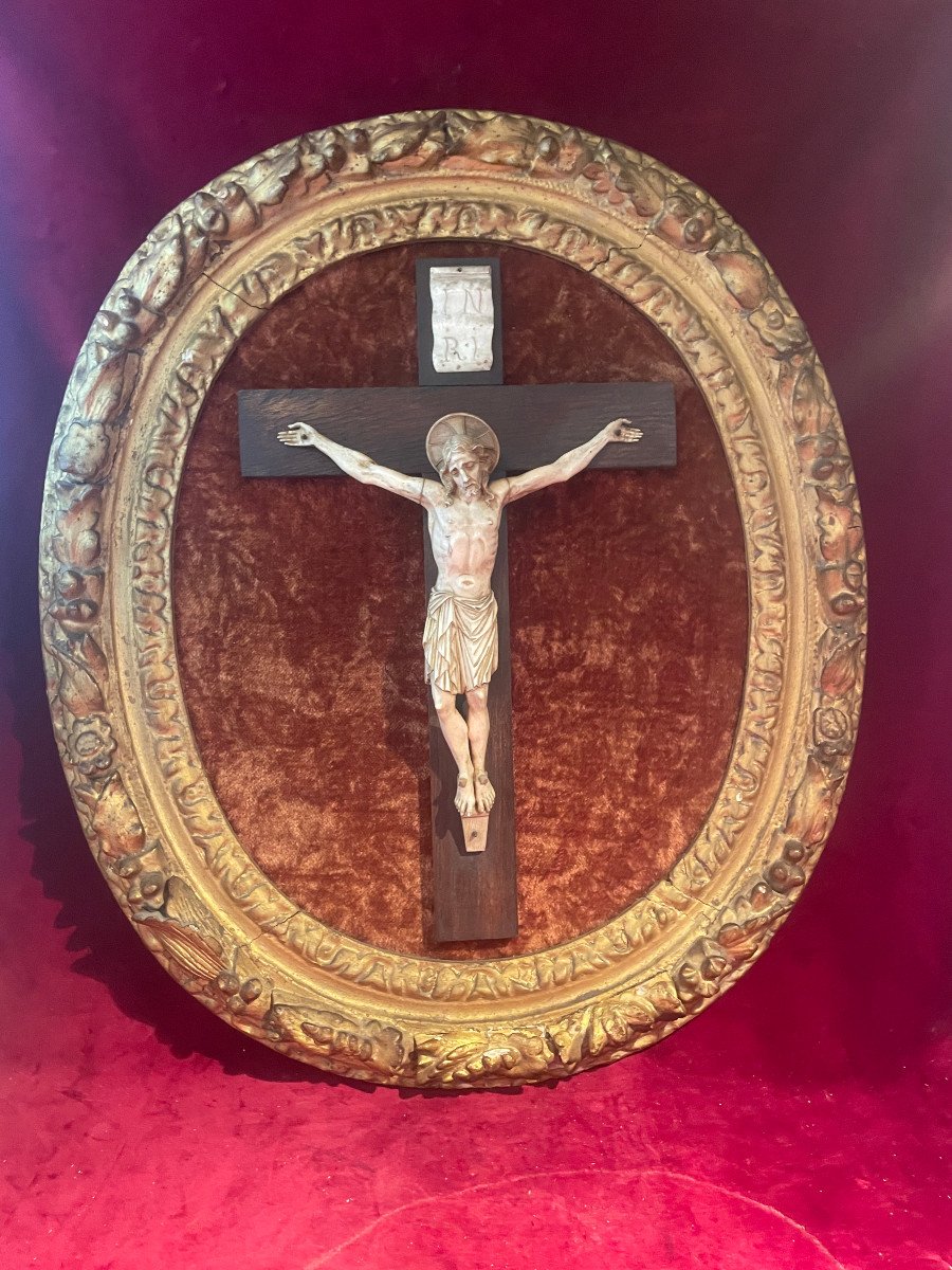 Christ Dans Son Cadre Epoque Louisxiii-photo-1