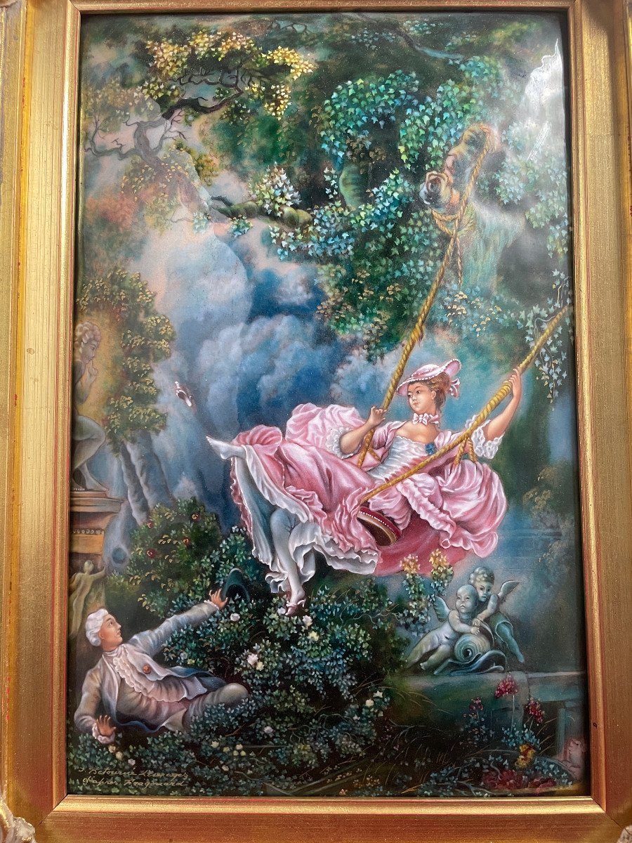 Email Painting Fragonard L Escarpolette Betourne-photo-1