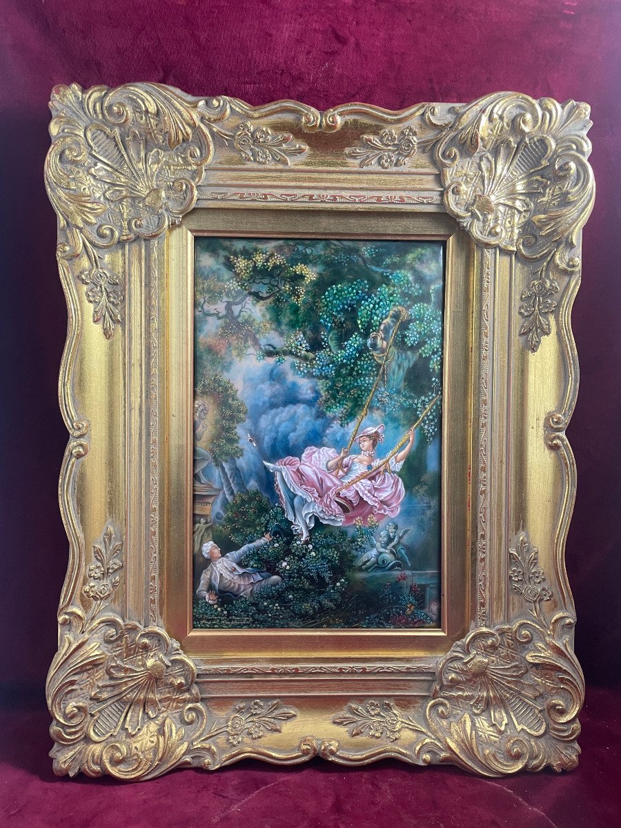 Email Painting Fragonard L Escarpolette Betourne