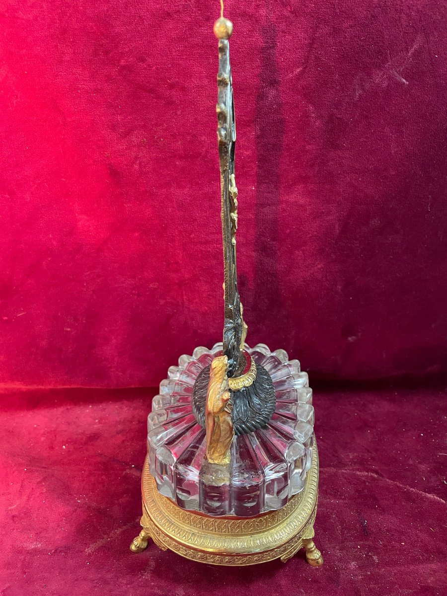 Bronze Calvary On Crystal Base Charles-photo-1