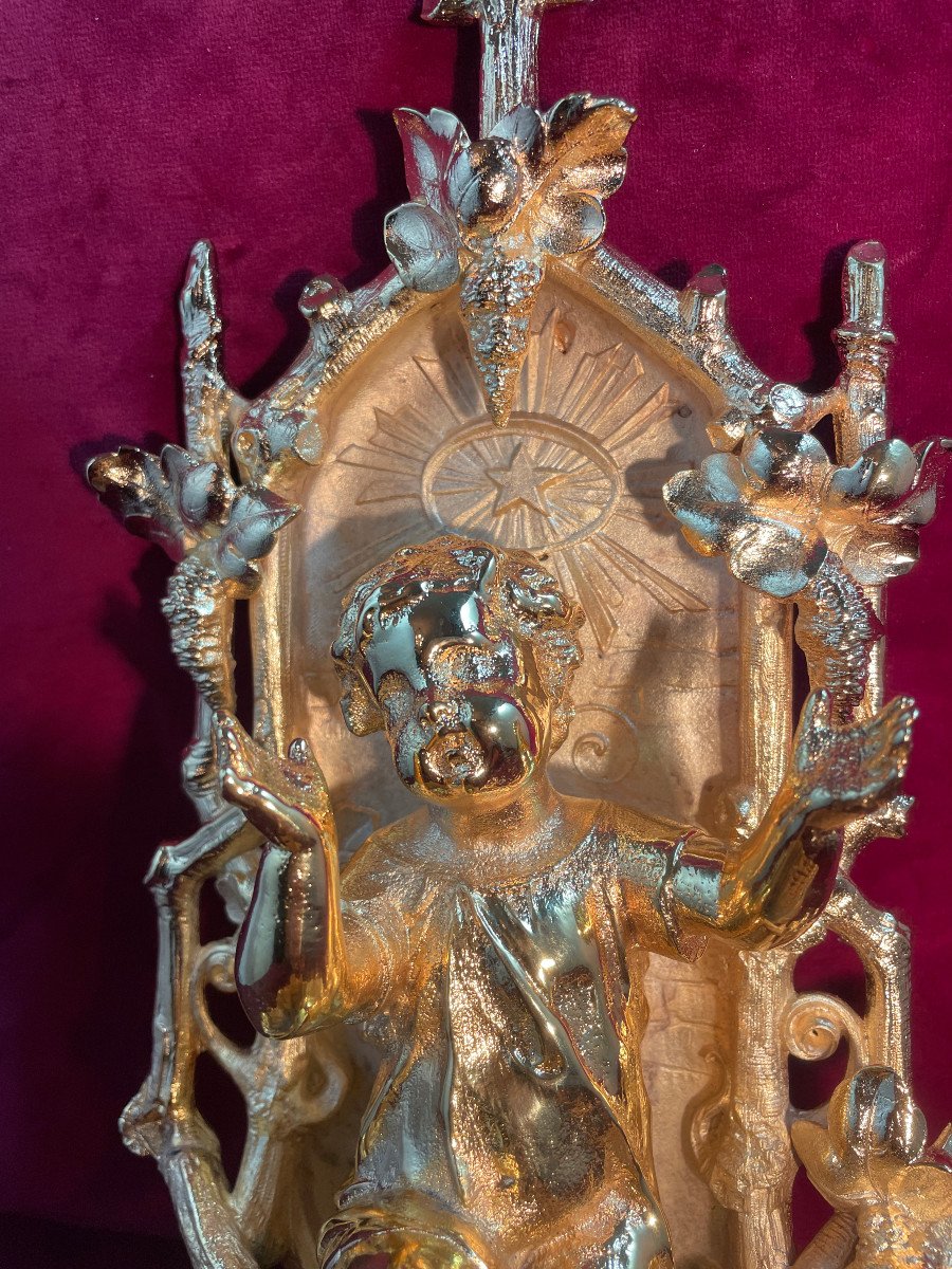 Benitier Bronze Dore-photo-2