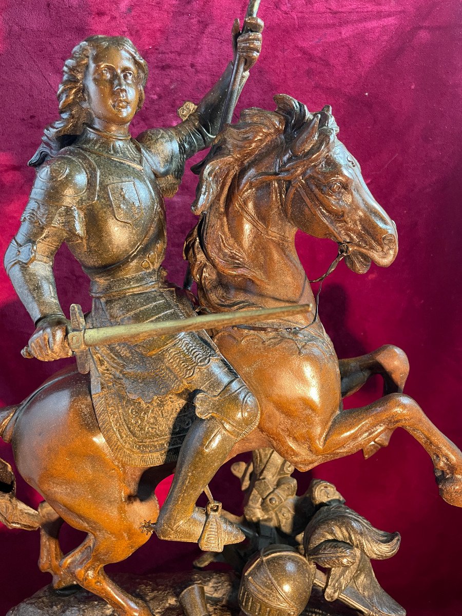 Jeanne D Arc Statue Equestre-photo-2