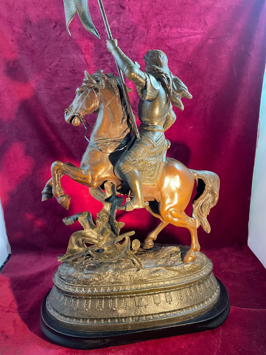Jeanne D Arc Statue Equestre-photo-3