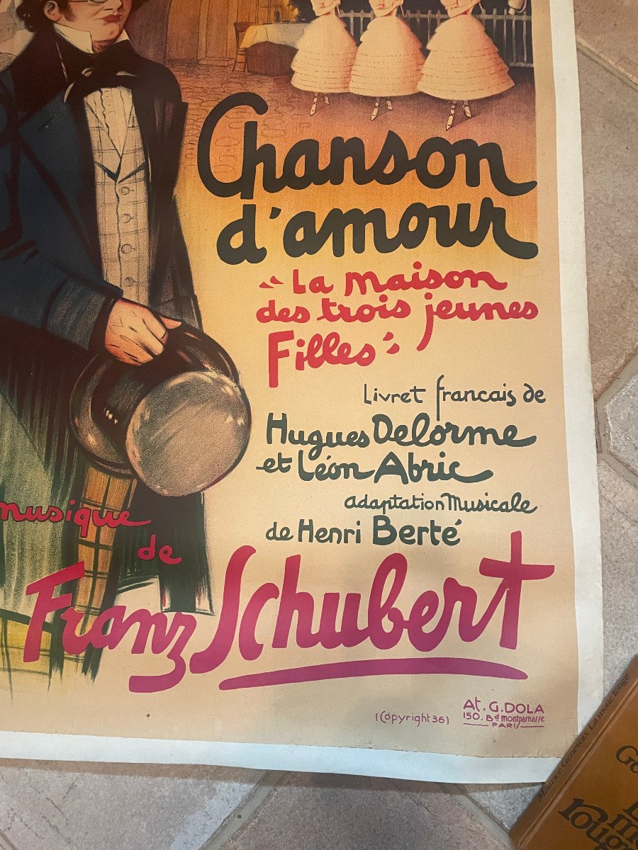 Poster The House Of 3 Young Girls Schubert-photo-4