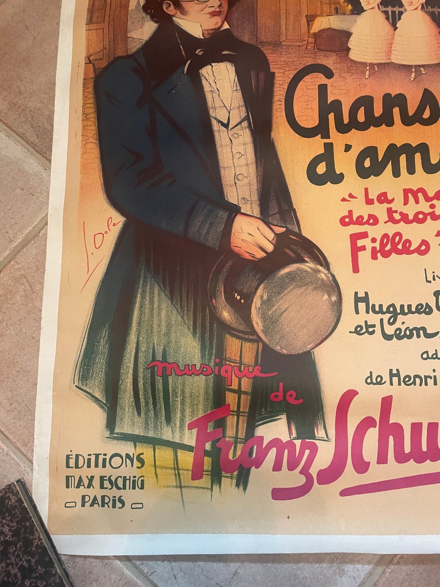 Poster The House Of 3 Young Girls Schubert-photo-2