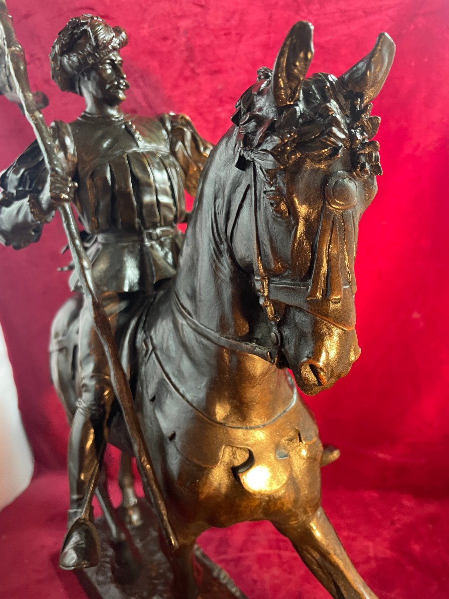Saint Hubert 1520 Equestrian Statue Fremiet-photo-4