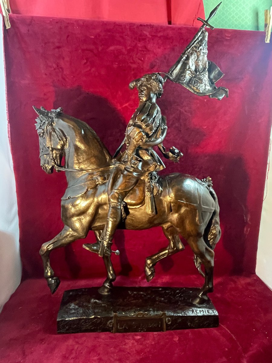 Saint Hubert 1520 Equestrian Statue Fremiet