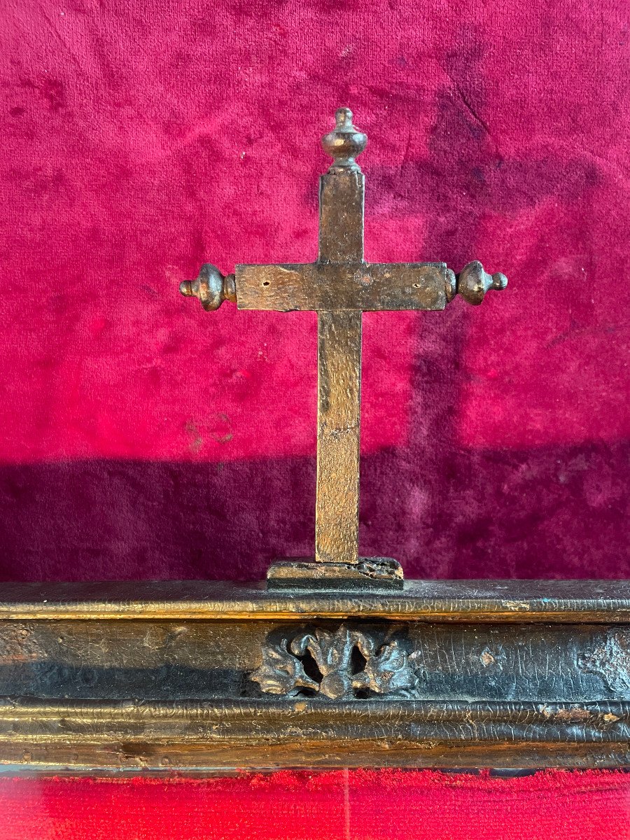 Early 19th Empire Wood Reliquary-photo-1