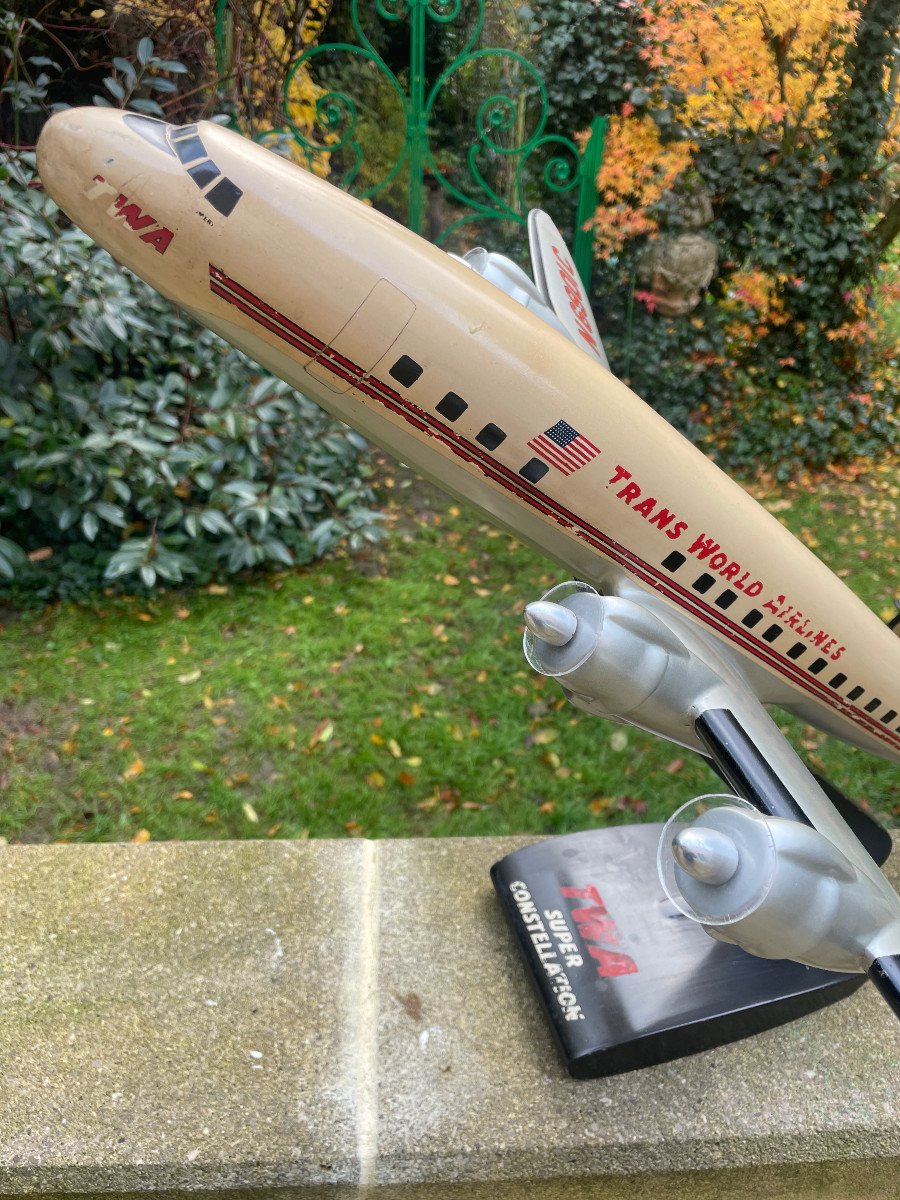  Twa Super Constellation Metal Agency Model-photo-2