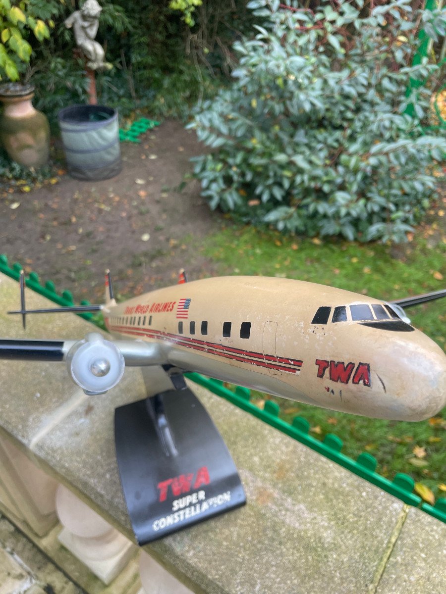  Twa Super Constellation Metal Agency Model-photo-2