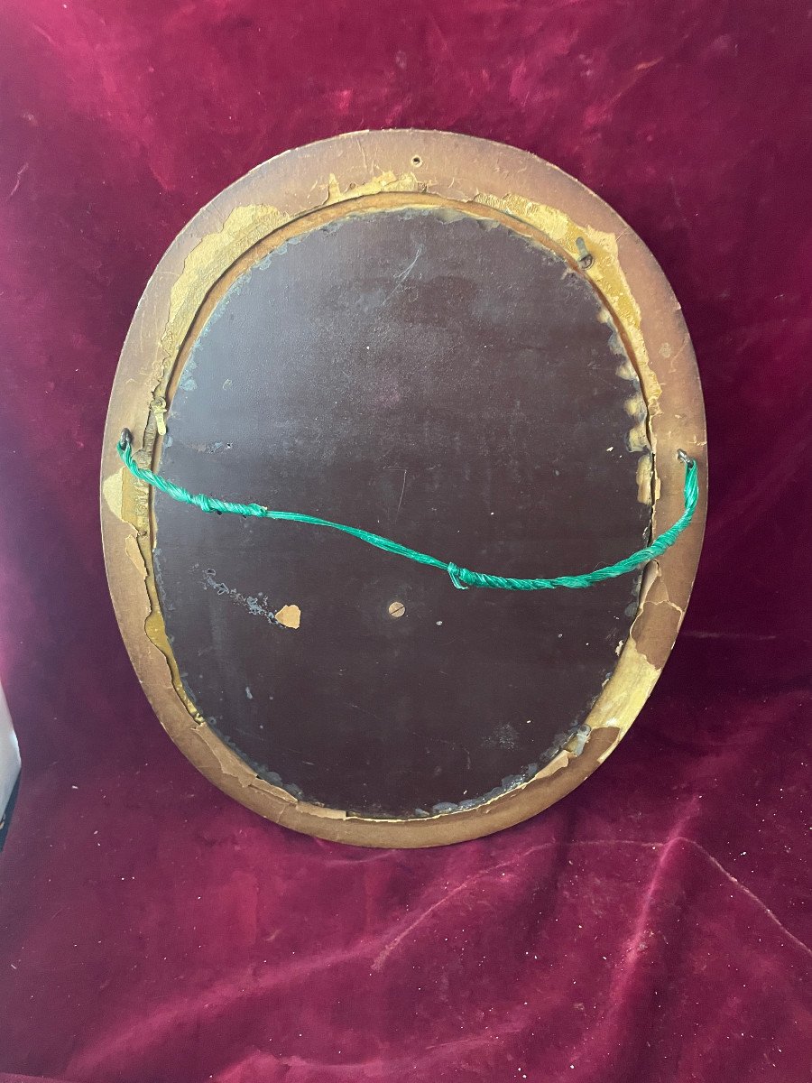 Angelot Love On Mirror Golden Wood Frame-photo-4