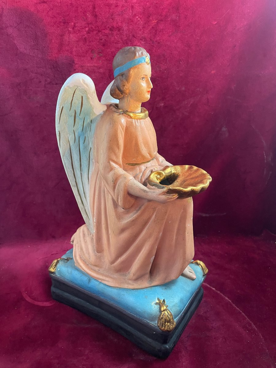 Angel Queteur Nativity Or Church Trunk-photo-2