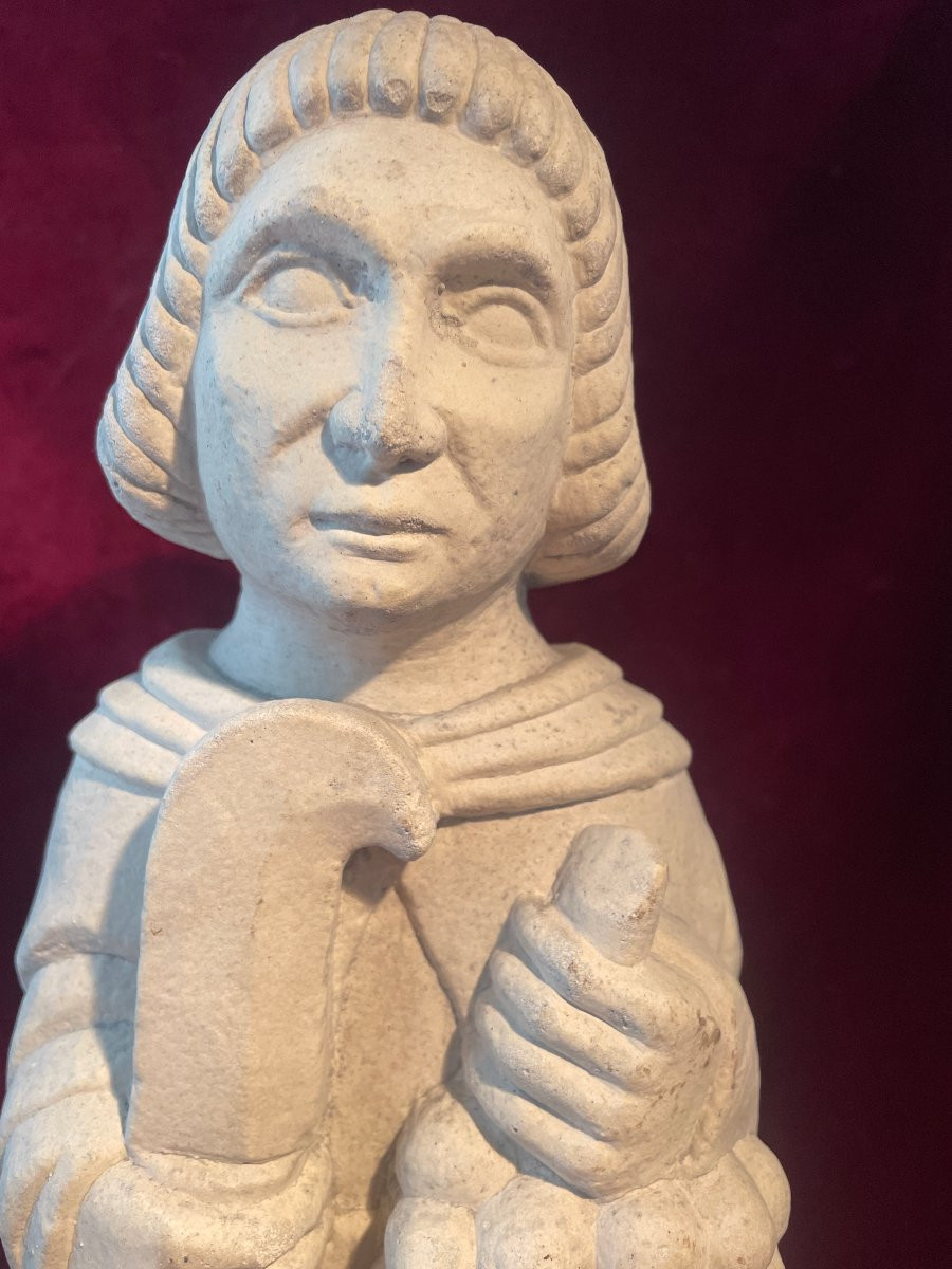 Vincent Saint Stone Statuette -photo-2