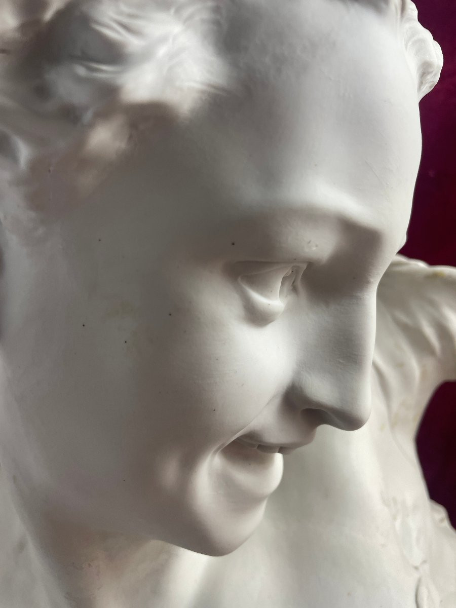 Carpeaux Dance Genius Porcelain Biscuit-photo-4