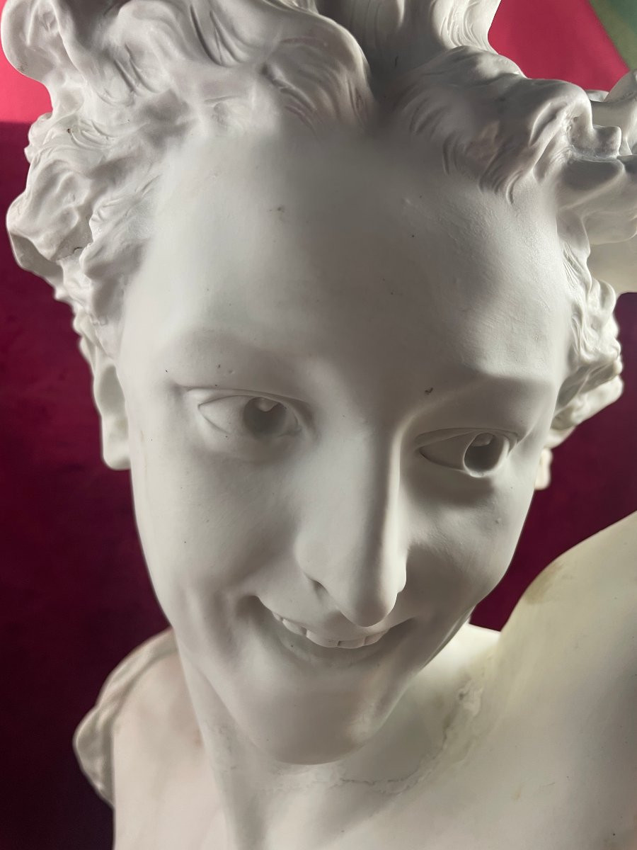 Carpeaux Dance Genius Porcelain Biscuit-photo-3