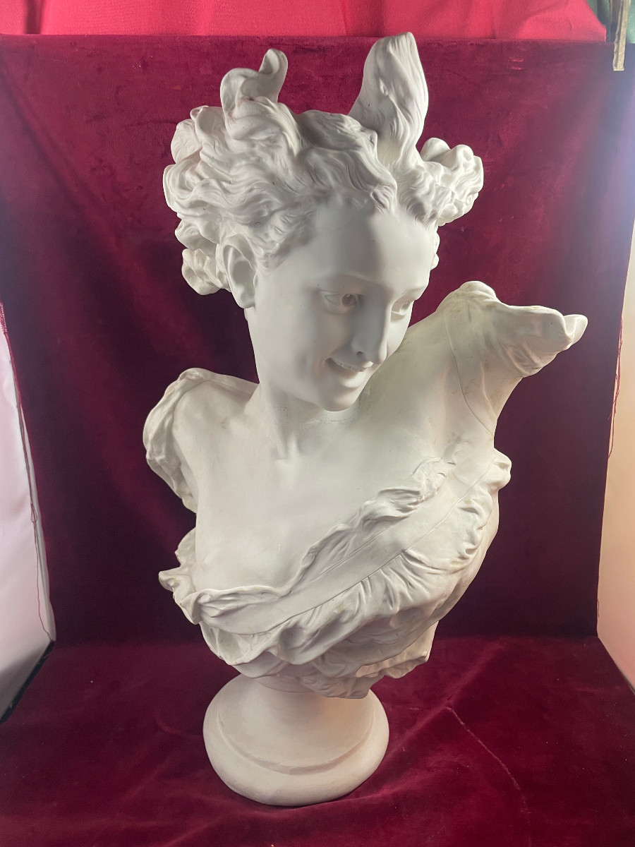 Carpeaux Dance Genius Porcelain Biscuit