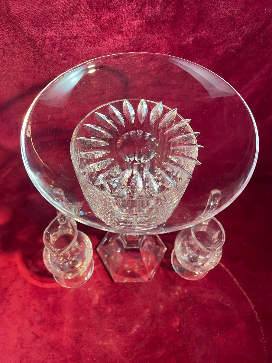 VALISE CHAPELLE CALICE BURETTES PATENE EN CRISTAL-photo-3
