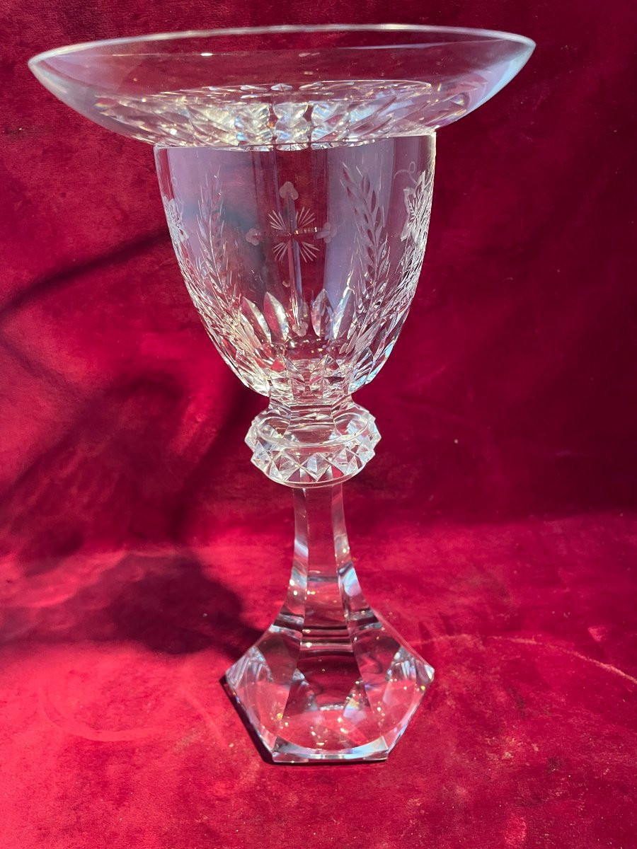 VALISE CHAPELLE CALICE BURETTES PATENE EN CRISTAL-photo-5