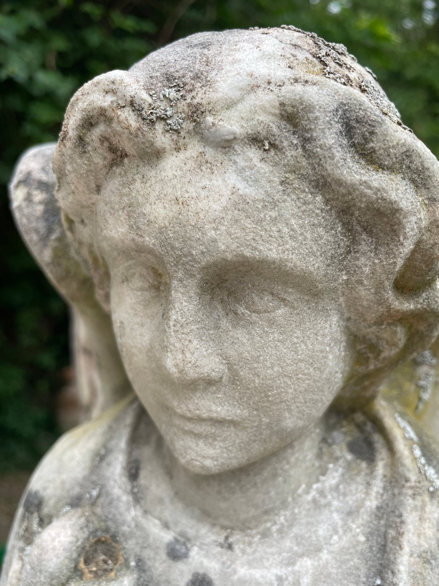 Sculpted Marble Angel -photo-5