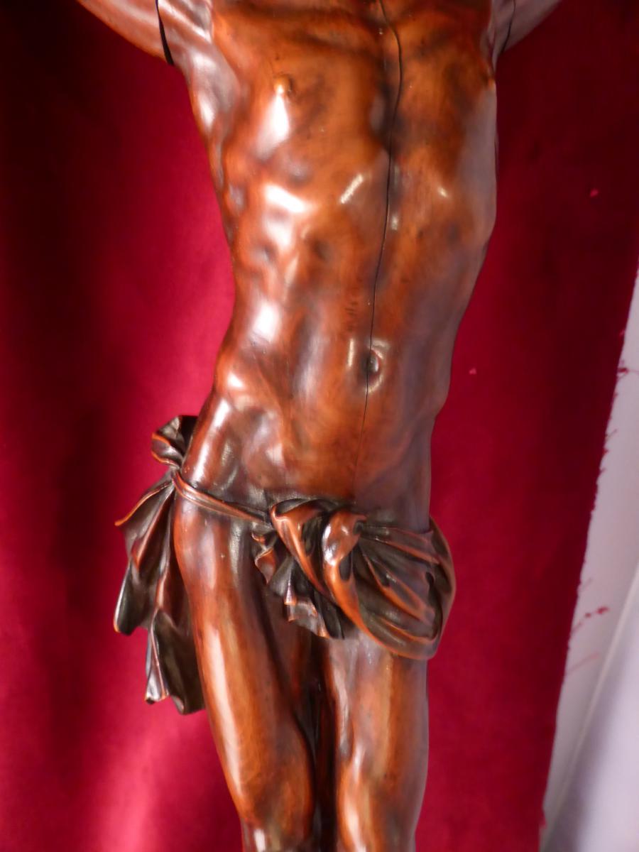 Crucifix In Christ Buis XVIII Eme Debut-photo-4
