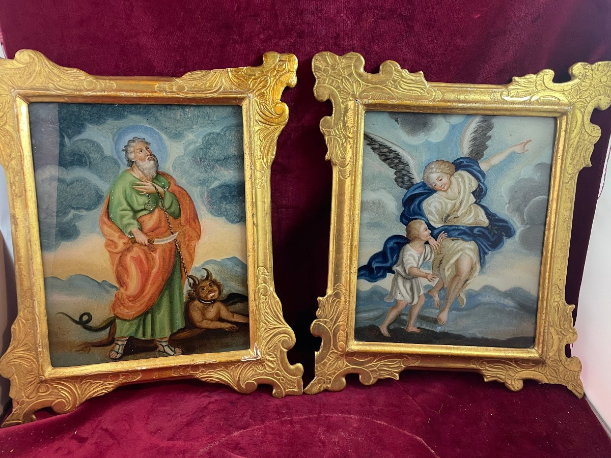 TABLEAUX PAINTURES SOUS VERRE-photo-1
