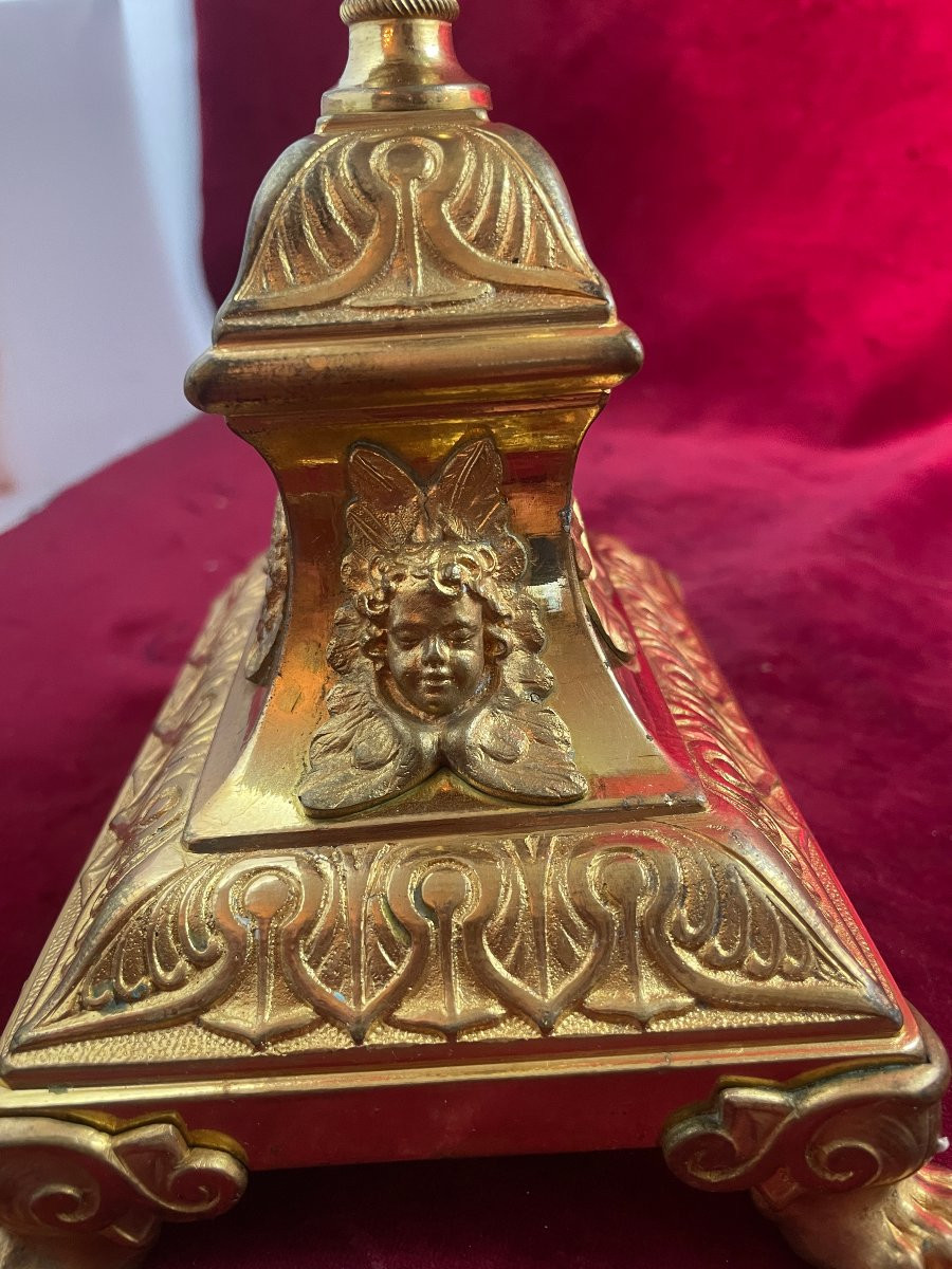 Gilt Bronze Monstrengy -photo-4