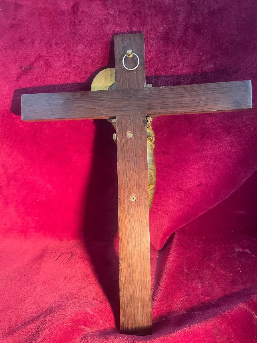 Crucifix Christ Bronze Heuvelmans-photo-3