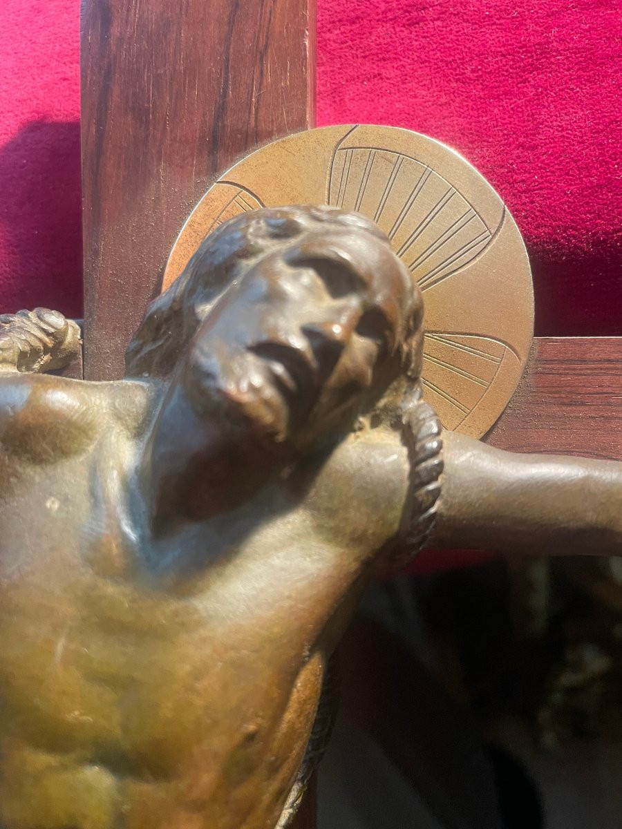 Crucifix Christ Bronze Heuvelmans-photo-4