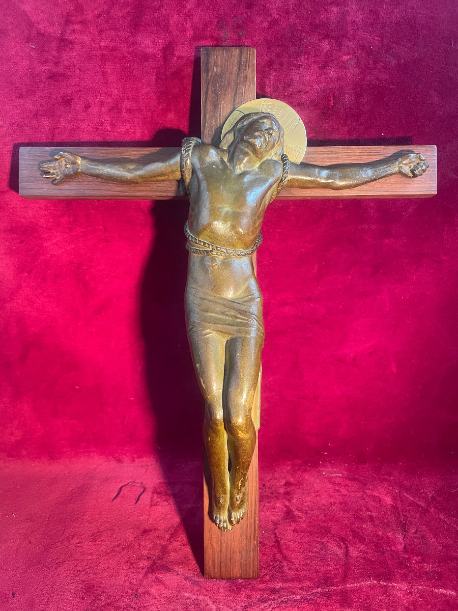 Crucifix Christ Bronze Heuvelmans