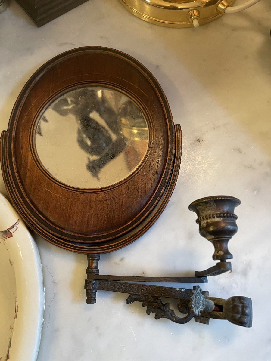 MIROIR BARBIERE DE VOYAGE  -photo-3
