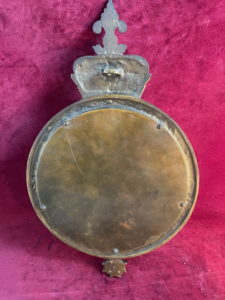 COMTE DE CHAMBORD   GRAND MEDAILLON BRONZE-photo-4