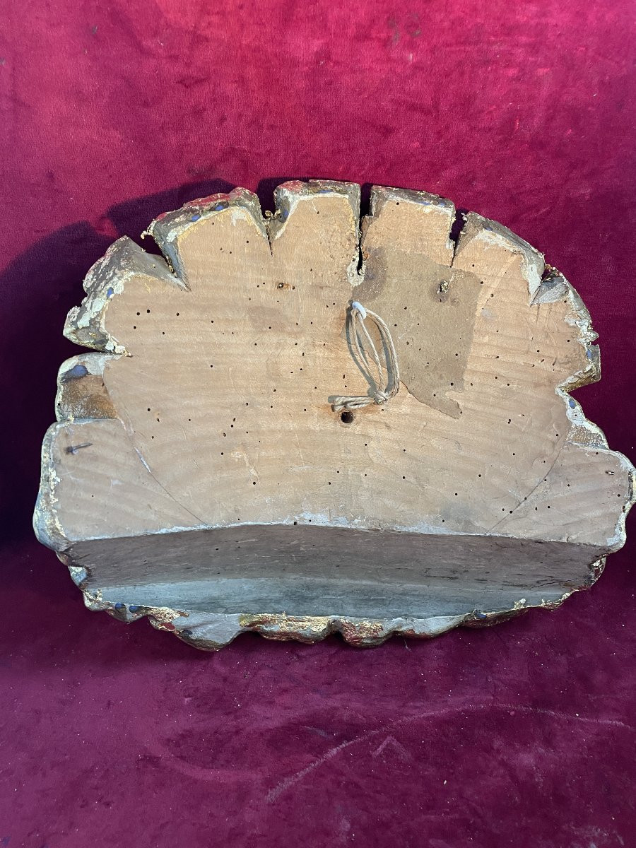 Lamb Of God Agnus Dei Gilded Wood-photo-3