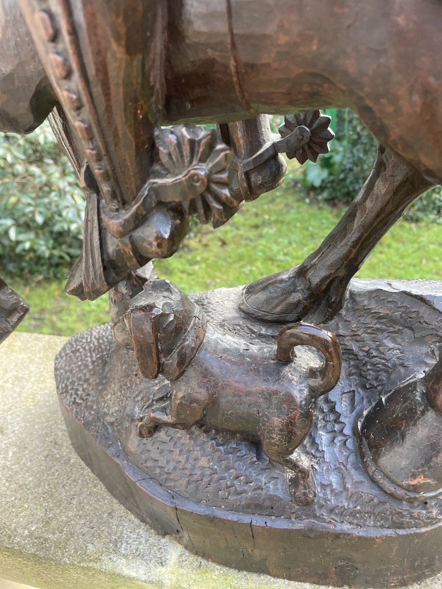 Saint Martin On Horseback Sharing His Cloak-photo-3