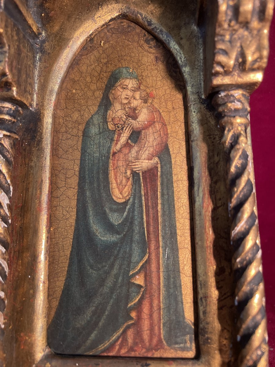 Gilded Wooden Holy Fill Florence-photo-2