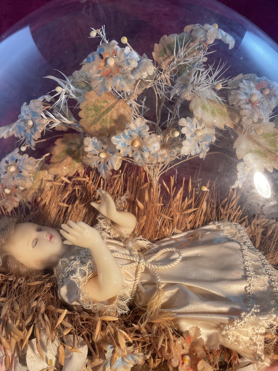 Animated Jesus In Wax Under A Dome-photo-2