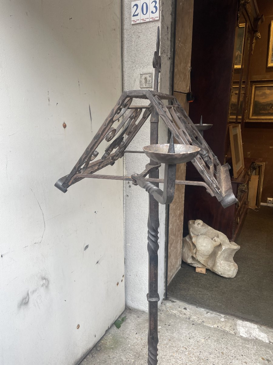 Wrought Iron Lender-photo-3