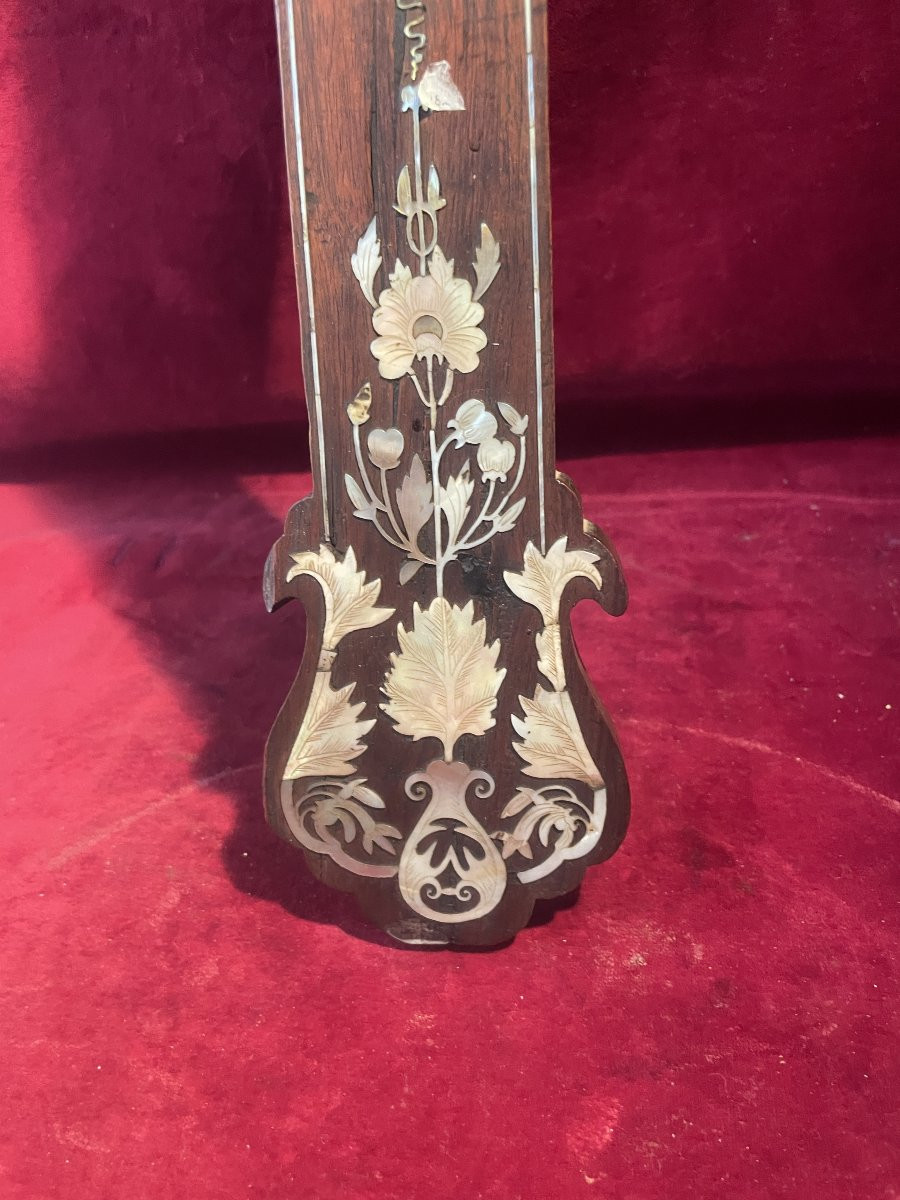 Indochinese Cross In Rosewood And Mother-of-pearl-photo-3