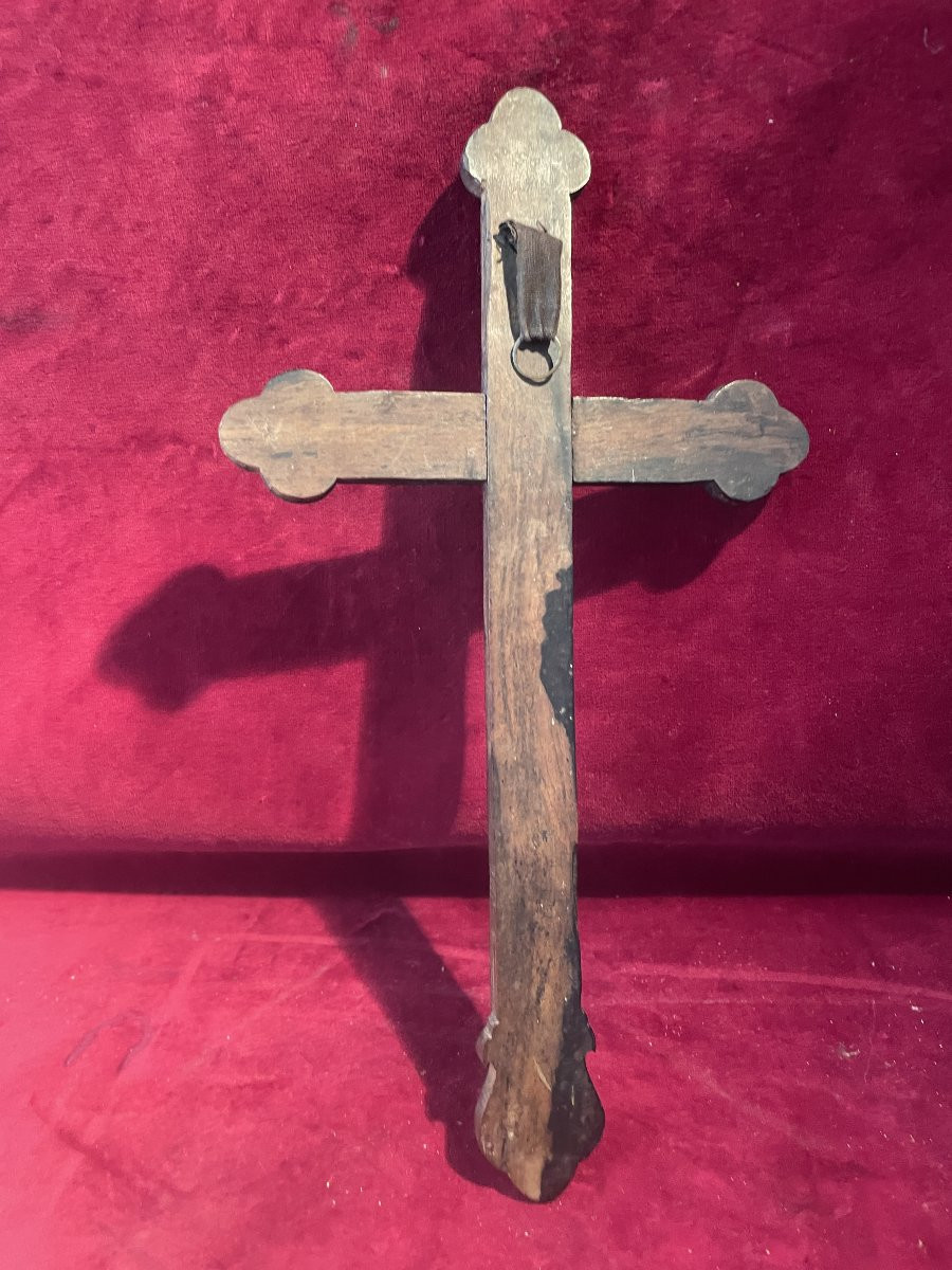 CROIX INDOCHINOISE PALISSANDRE ET NACRE-photo-3