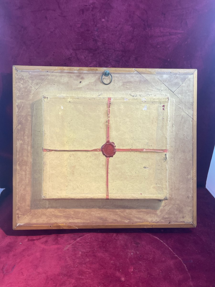 PAPEROLLE RELIQUAIRE AVEC AQUARELLE-photo-3