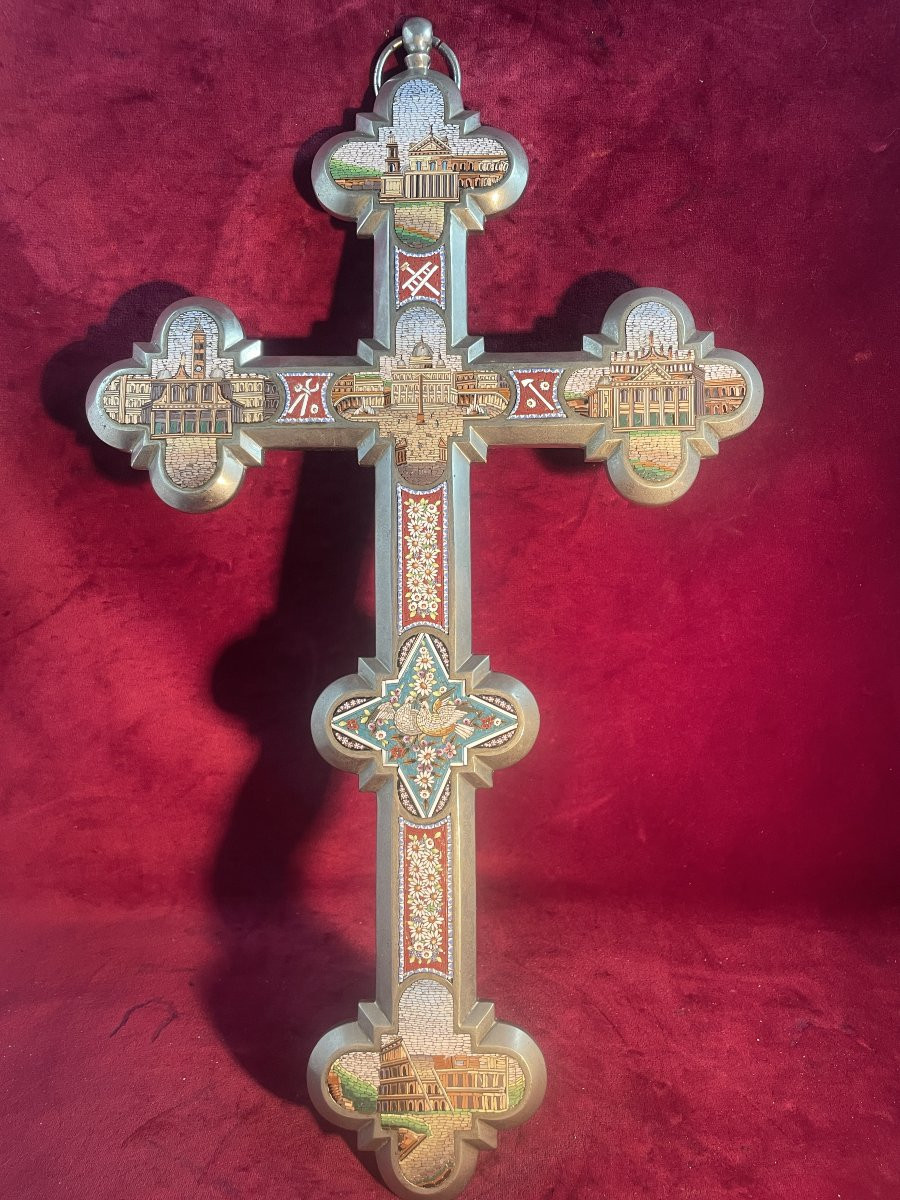 CROIX ROMAINE MICRO MOSAIQUE GRAND MODELE GRAND TOUR-photo-1