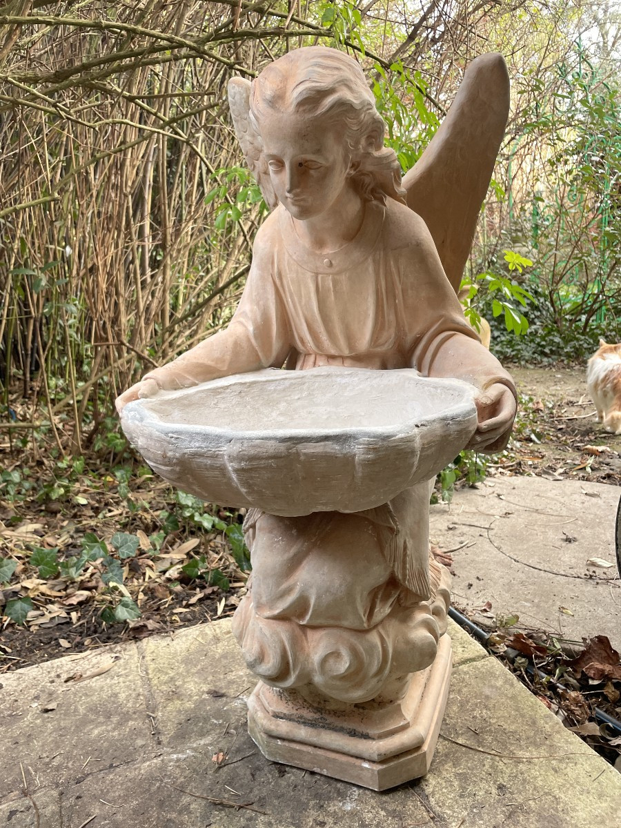 ANGE BENITIER TERRE CUITE 