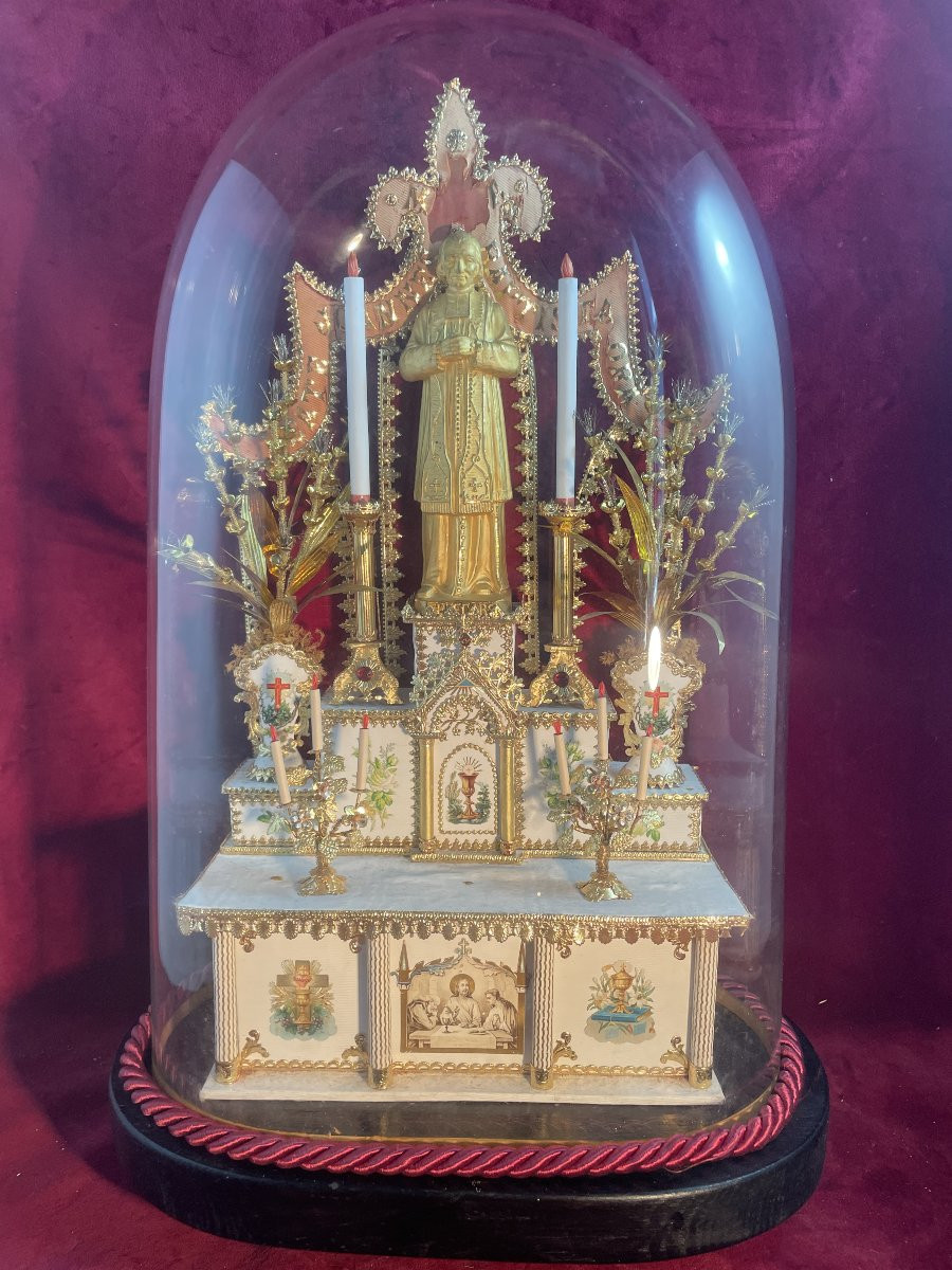 Devotional Altar Under Globe-photo-1