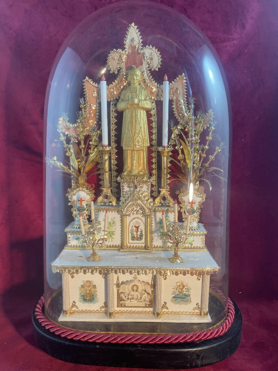 Devotional Altar Under Globe