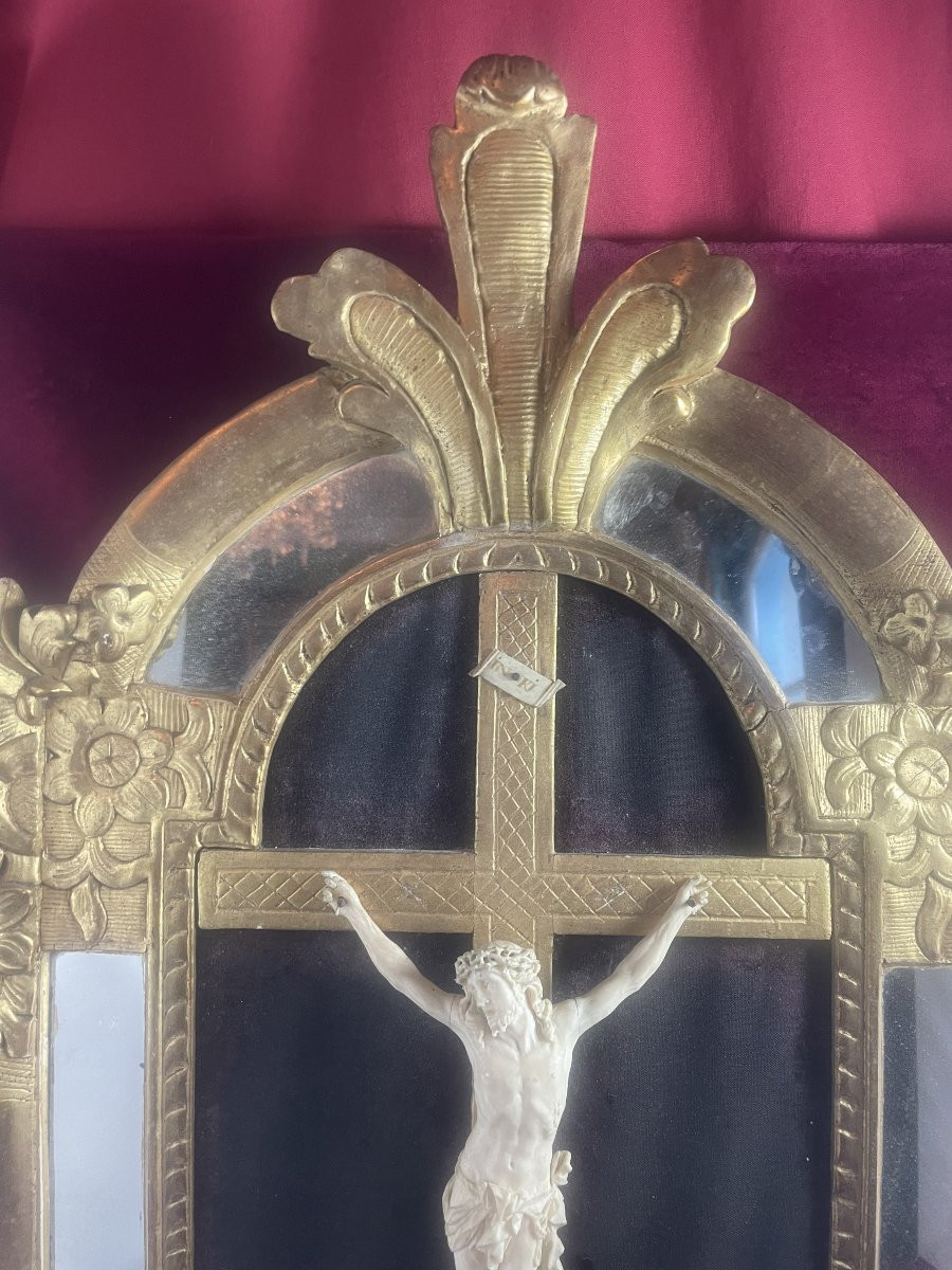 CHRIST D ALCOVE 18 EME SIECLE-photo-2